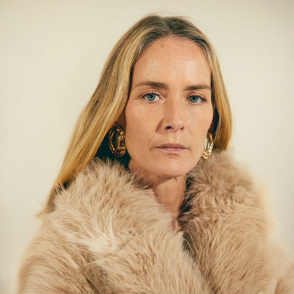 Aretes Sfera Mujer Redondos Retro Oro