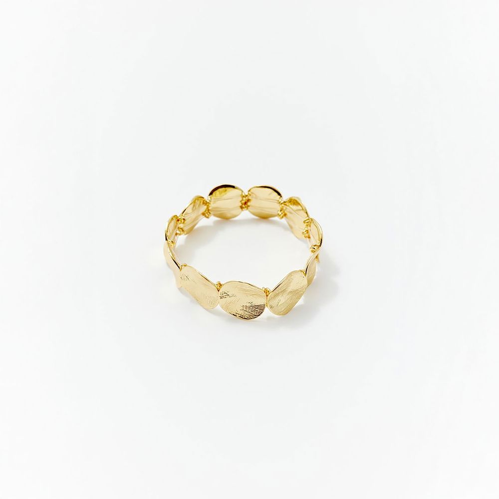 Pulsera Sfera Mujer Elástica Bañada Oro