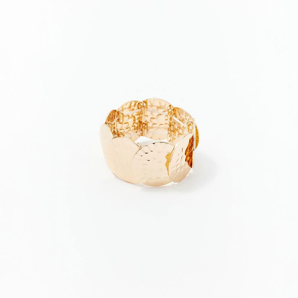 Pulsera Sfera Mujer Semirounds Grande Oro