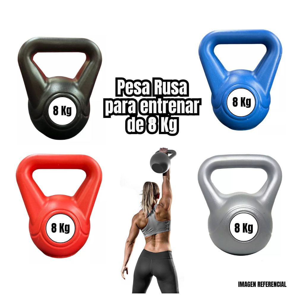 Kettlebell Mancuernas Crossfit Comprar Fitness Con Que Pesa Rusa