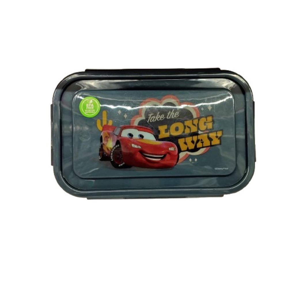 Taper hermetico Cars 700 Ml Con Tres Divisiones