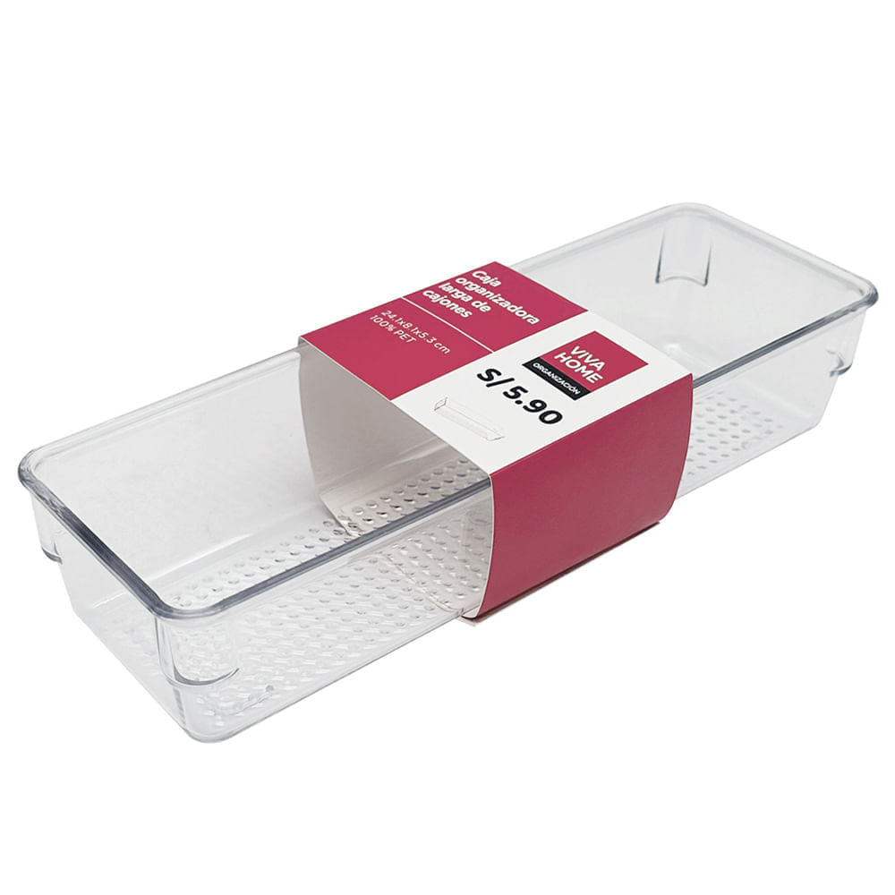 Caja Organizadora VIVA HOME Larga De Cajones