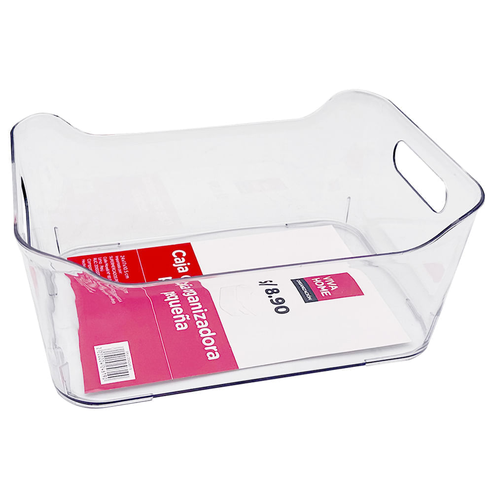 Caja Organizadora VIVA HOME Transparente Pequeña