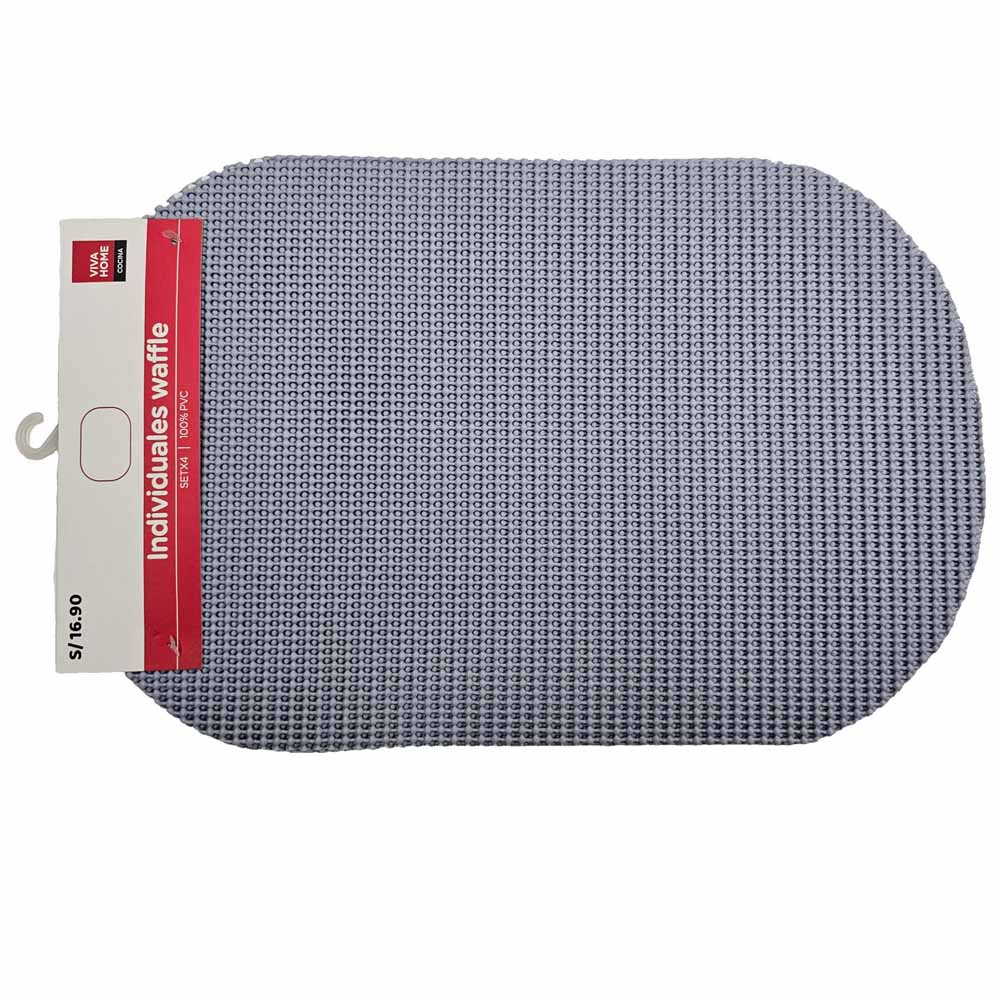 Set de Individuales VIVA HOME Waffle 4un (Modelo Aleatorio)