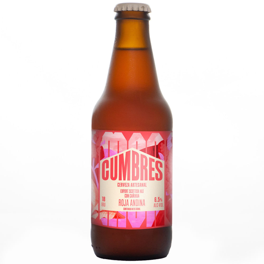 Cerveza CUMBRES Roja Andina Botella 330ml