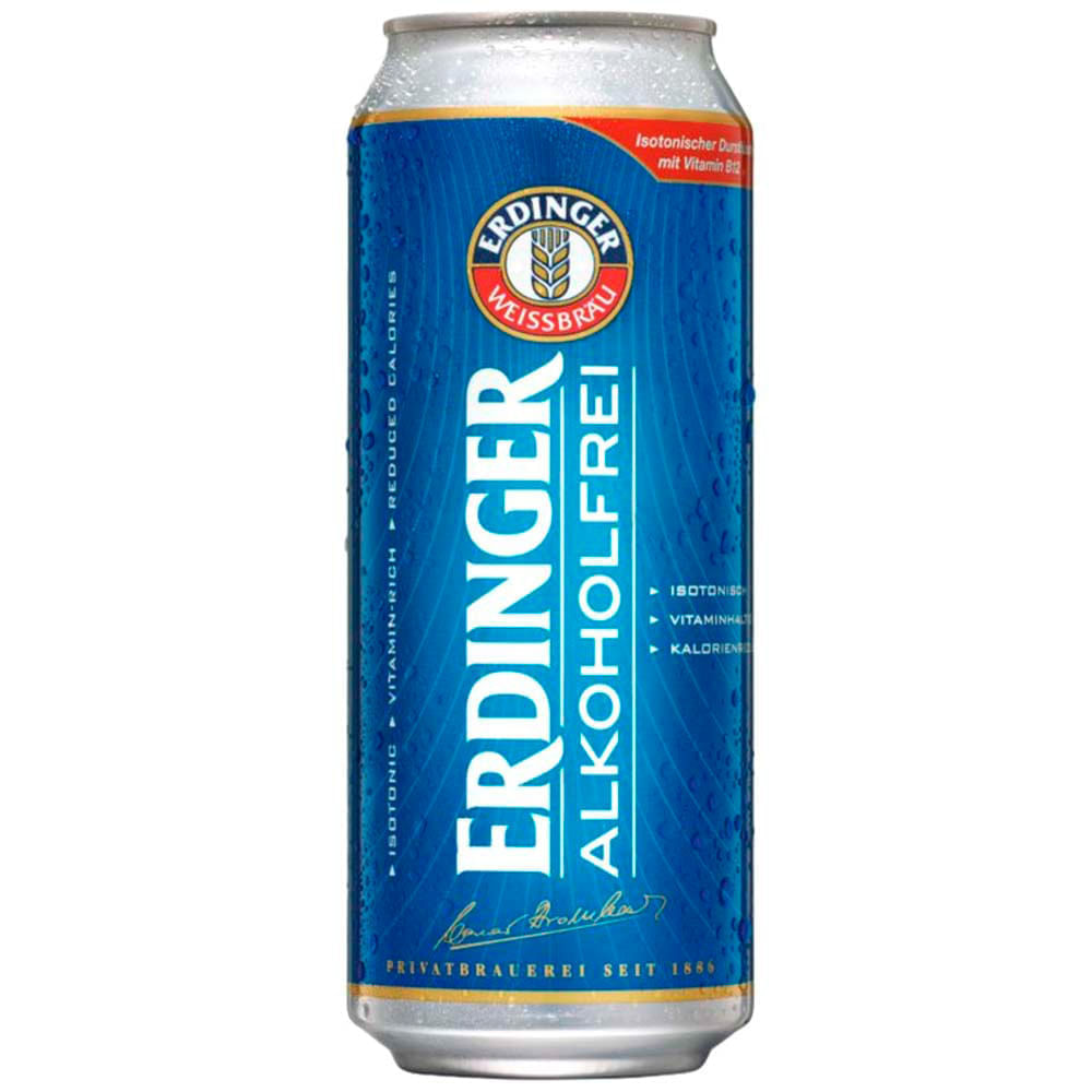 Cerveza sin Alcohol ERDINGER Lata 500ml