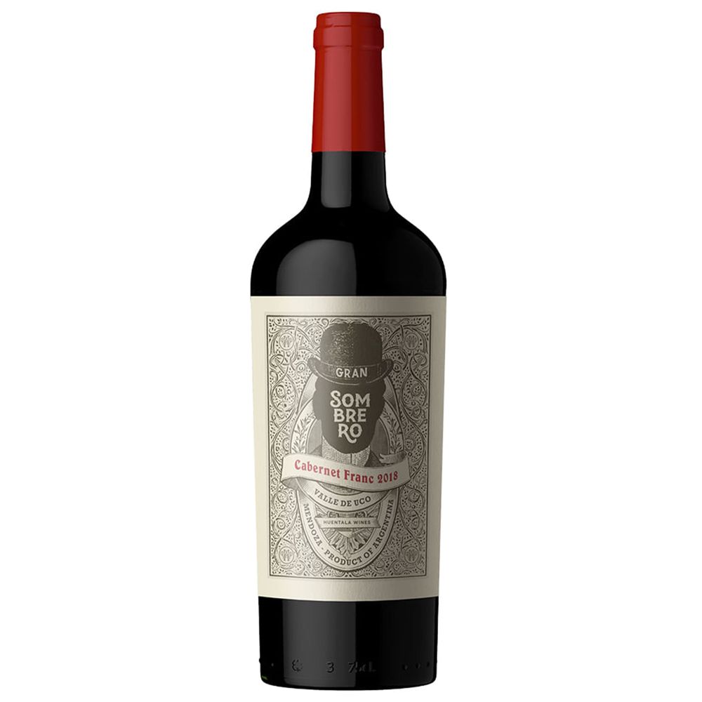 Vino Tinto SOMBRERO Cabernet Franc Botella 750ml