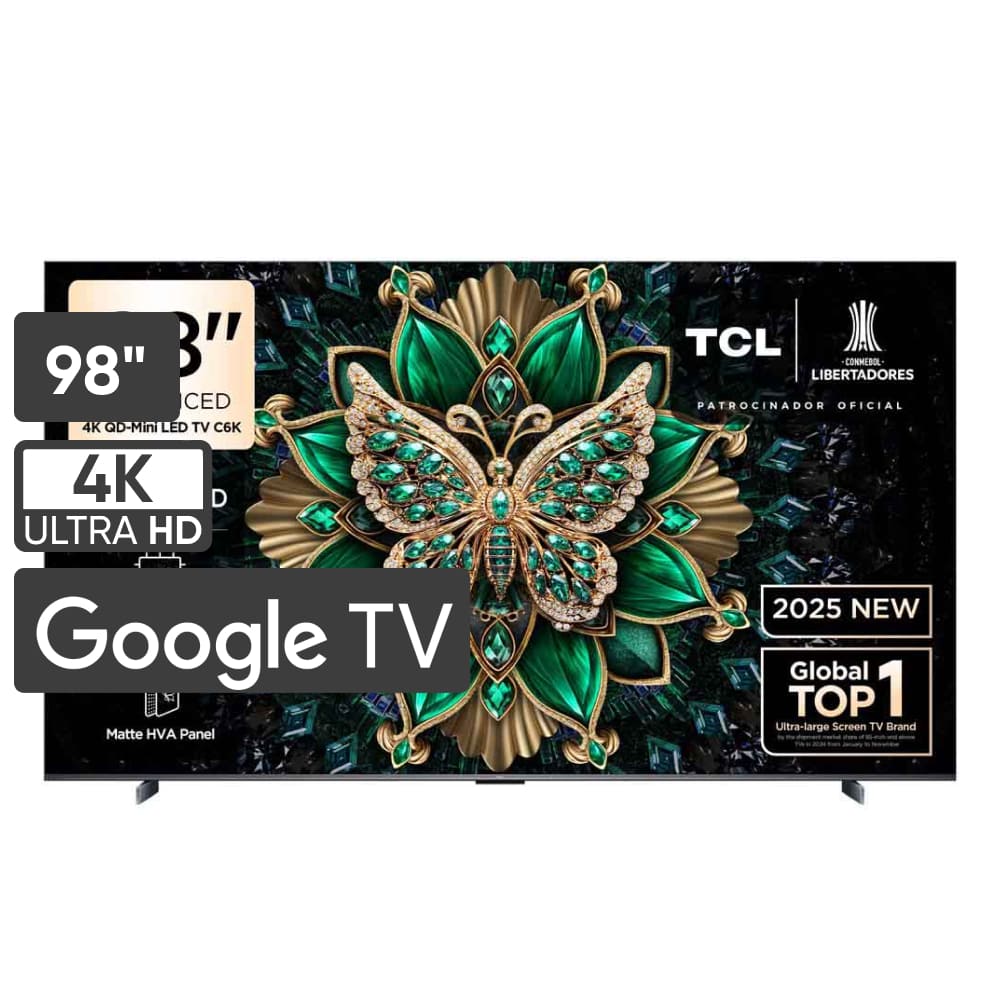Televisor TCL Mini LED 98"" UHD 4K Smart TV 98C6K