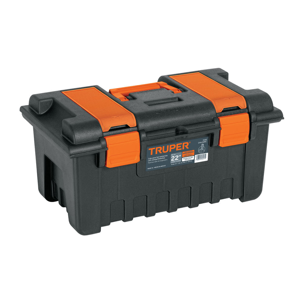 Caja para Herramientas 22"" con Compartimentos Truper 11145