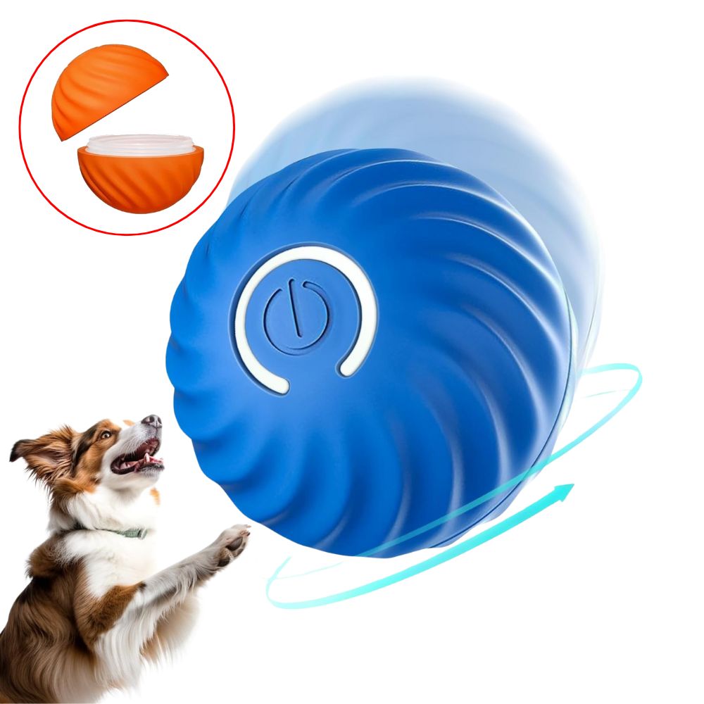 Pelota Interactiva para Perros Pequeños y Medianos, Cascara de Repuesto, Pet Gravity, d5,6cm.