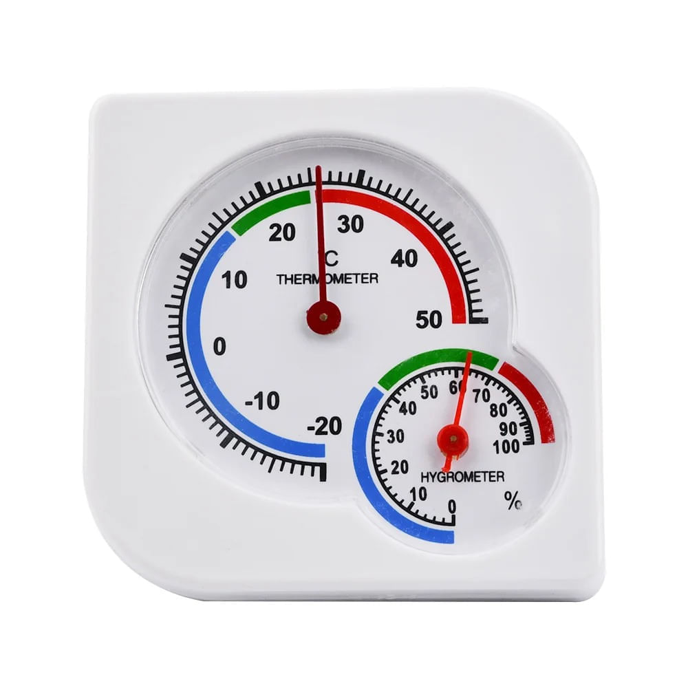 Medidor de Temperatura y Humedad Analogico Termometro 2en1