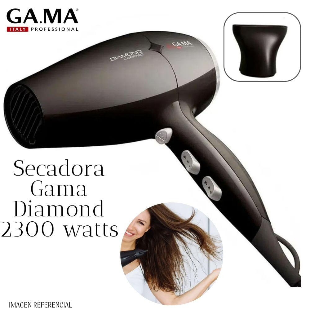 Secadora de Cabello Gama Diamond Ceramic 2300 watts