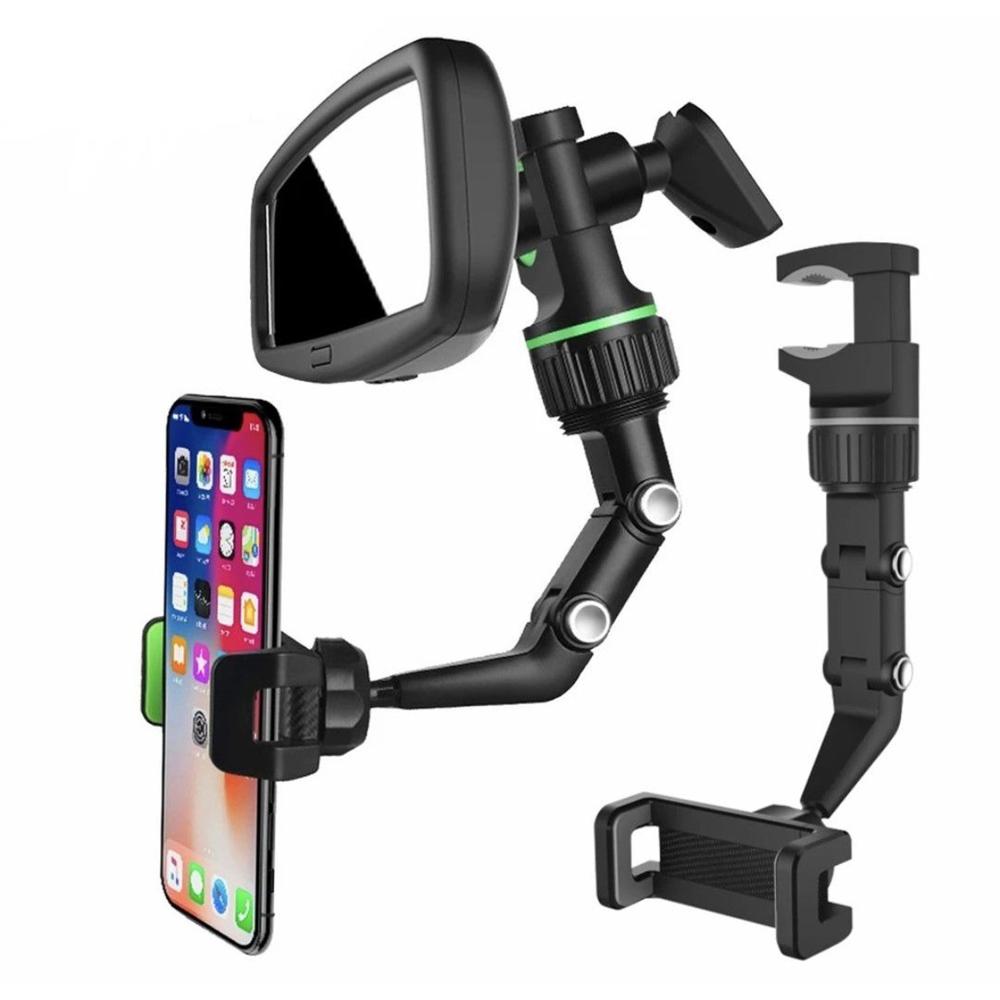Soporte de Celular para Auto Multifuncional con Rotación de 360°