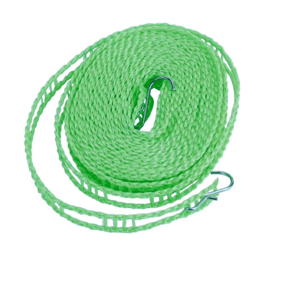 Tendedero Cordel para Tender Ropa Verde