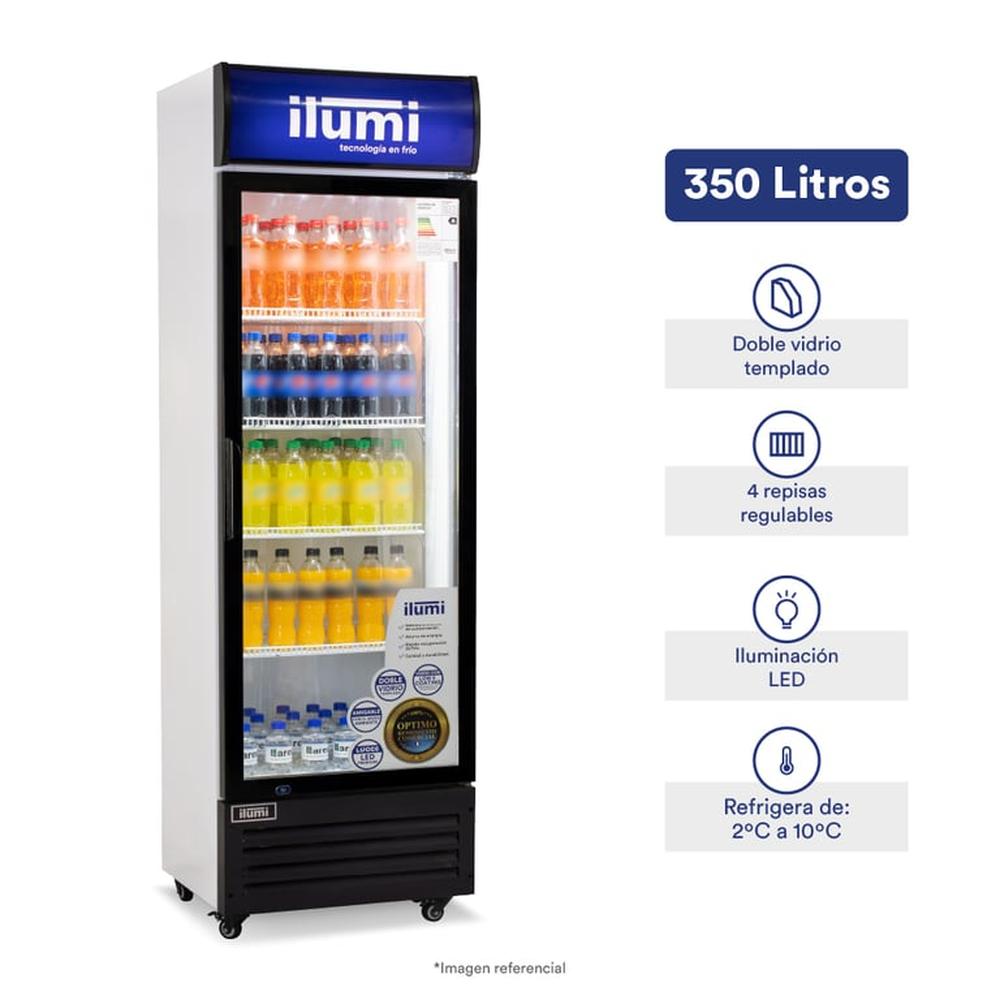 Visicooler Estático Ilumi de 350L.