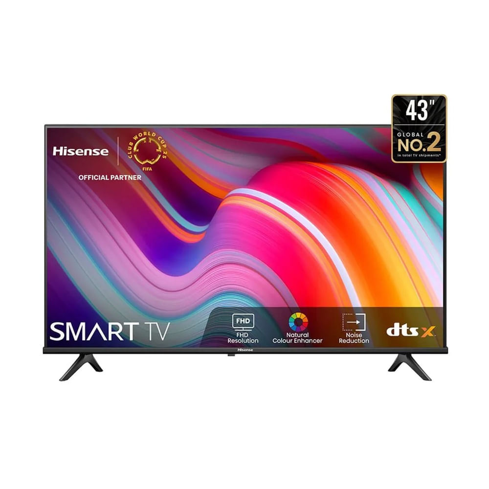 Televisor Hisense 43"" 43A4K LED FHD VIDAA Negro