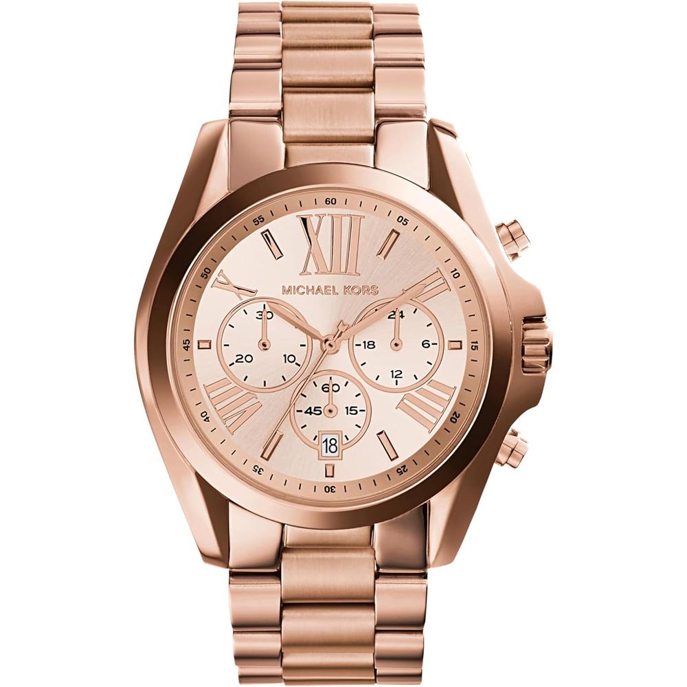 MICHAEL KORS Reloj Bradshaw Cronógrafo de 43 mm MK5503 Talla Unica | Oro Rosa