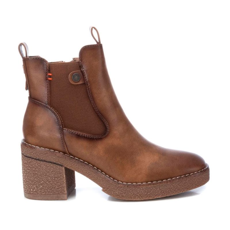 Botas Mujer Ripley BOTu00cdN CUERO NEGRO YENIT CASUAL Botines Mujer