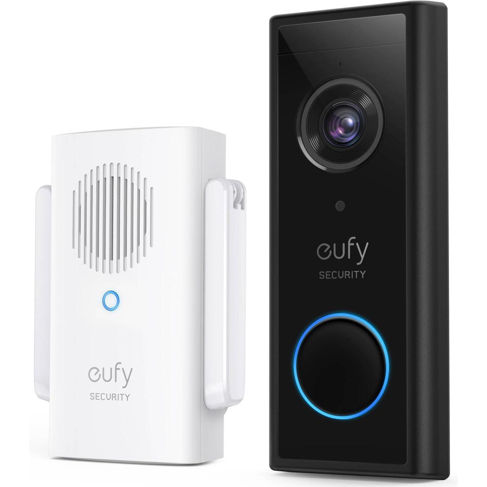 eufy Security Video Portero 2K Wi-Fi a Batería con Timbre - Monitoreo de Puerta Frontal, Resolución