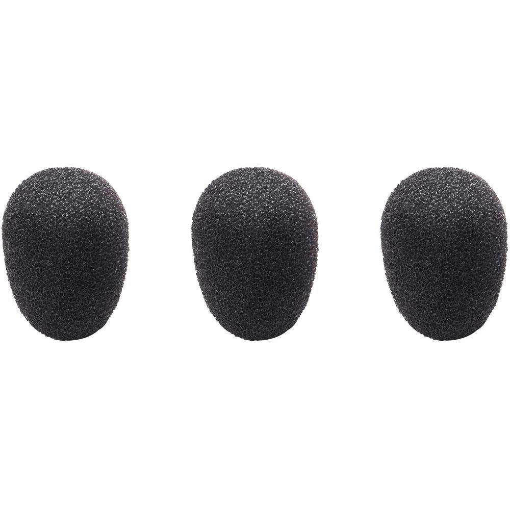 Audio-Technica AT8171 Filtro de Espuma para Micrófonos BP89X (Negro, Paquete de 3) - Compatible con