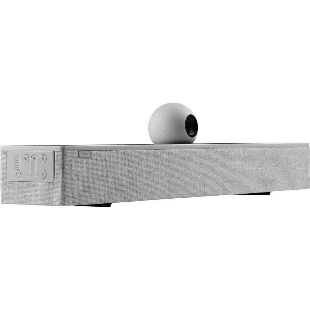 AMX ACV-5100 Acendo Vibe Barra de Sonido para Conferencias con Webcam Integrada (Gris) - Ideal para
