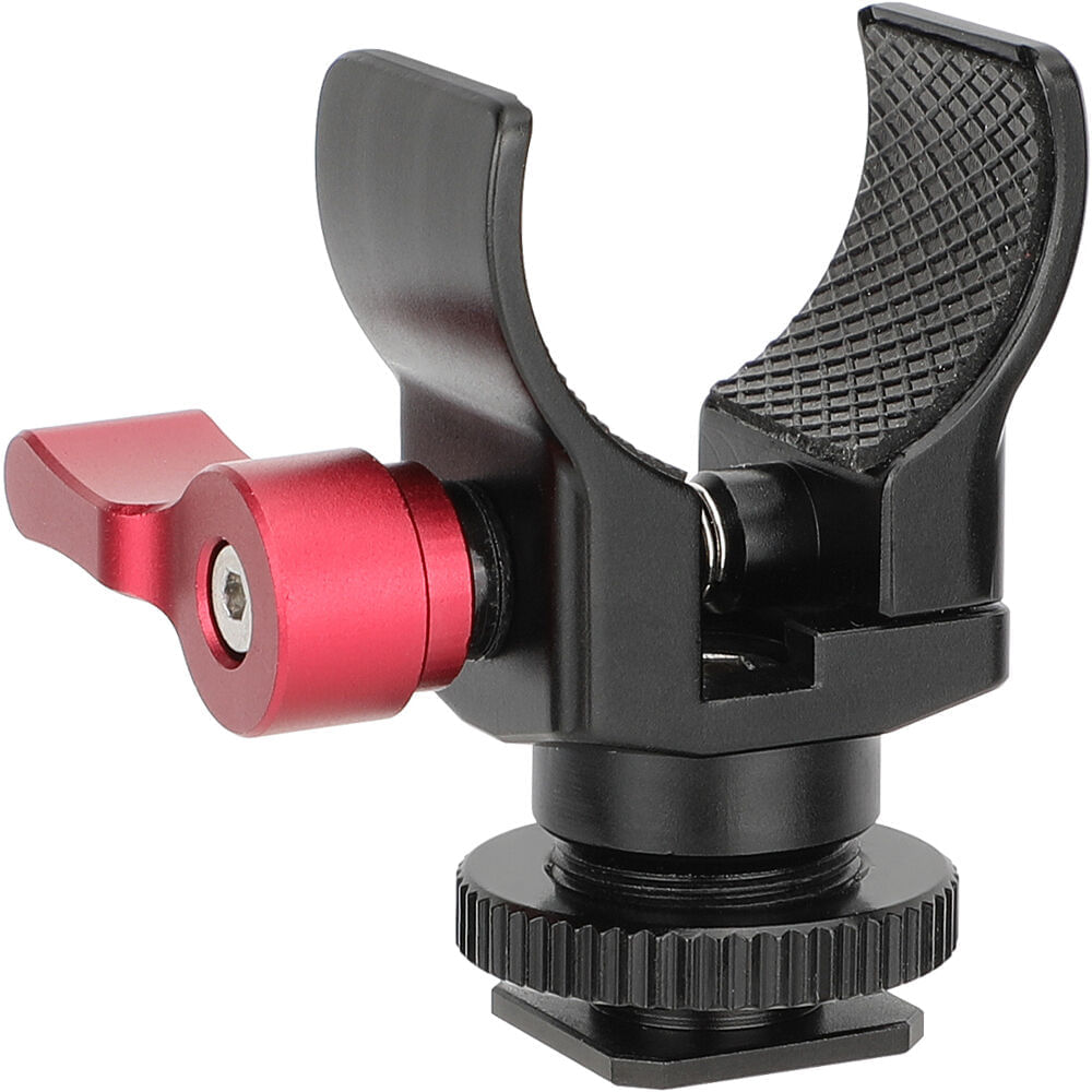 CAMVATE Abrazadera Crab con Adaptador de Zapata Fría - Rango de Sujeción de 0.8 a 1"", Pie de Zapata