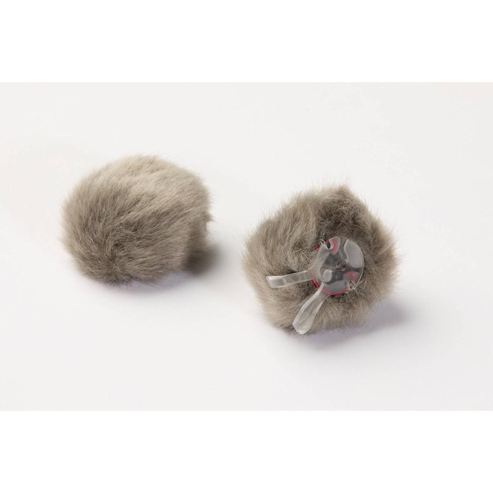 DPA Micrófonos AIR1 Filtro de Viento Universal Miniatura (Paquete de 2, Pequeño, Gris) - Protección