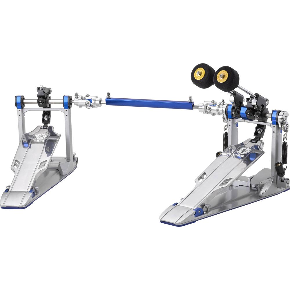 Yamaha DFP9D Pedal de Bombo Doble de Accionamiento Directo para Batería con Ajuste Rápido y Estuche
