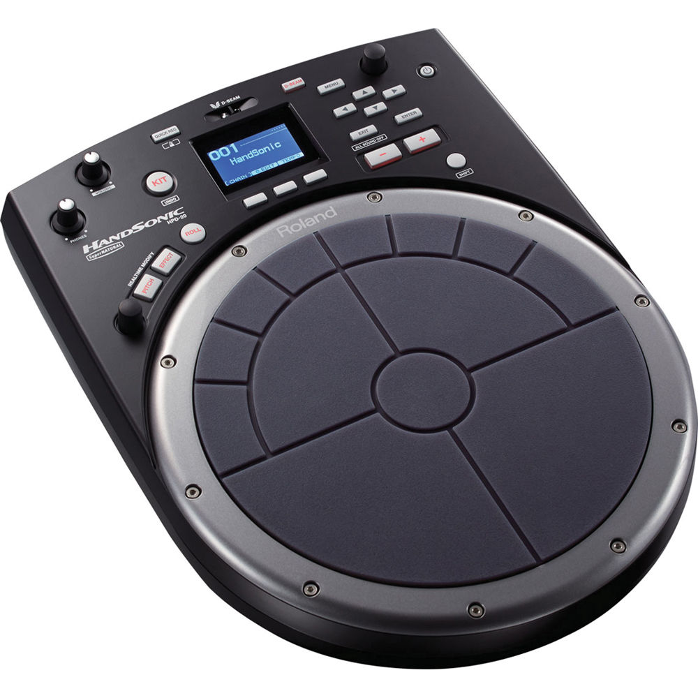 Roland HandSonic HPD-20: Instrumento de Percusión Digital con 10"" Pad, 850 Sonidos, Edición de WAVs