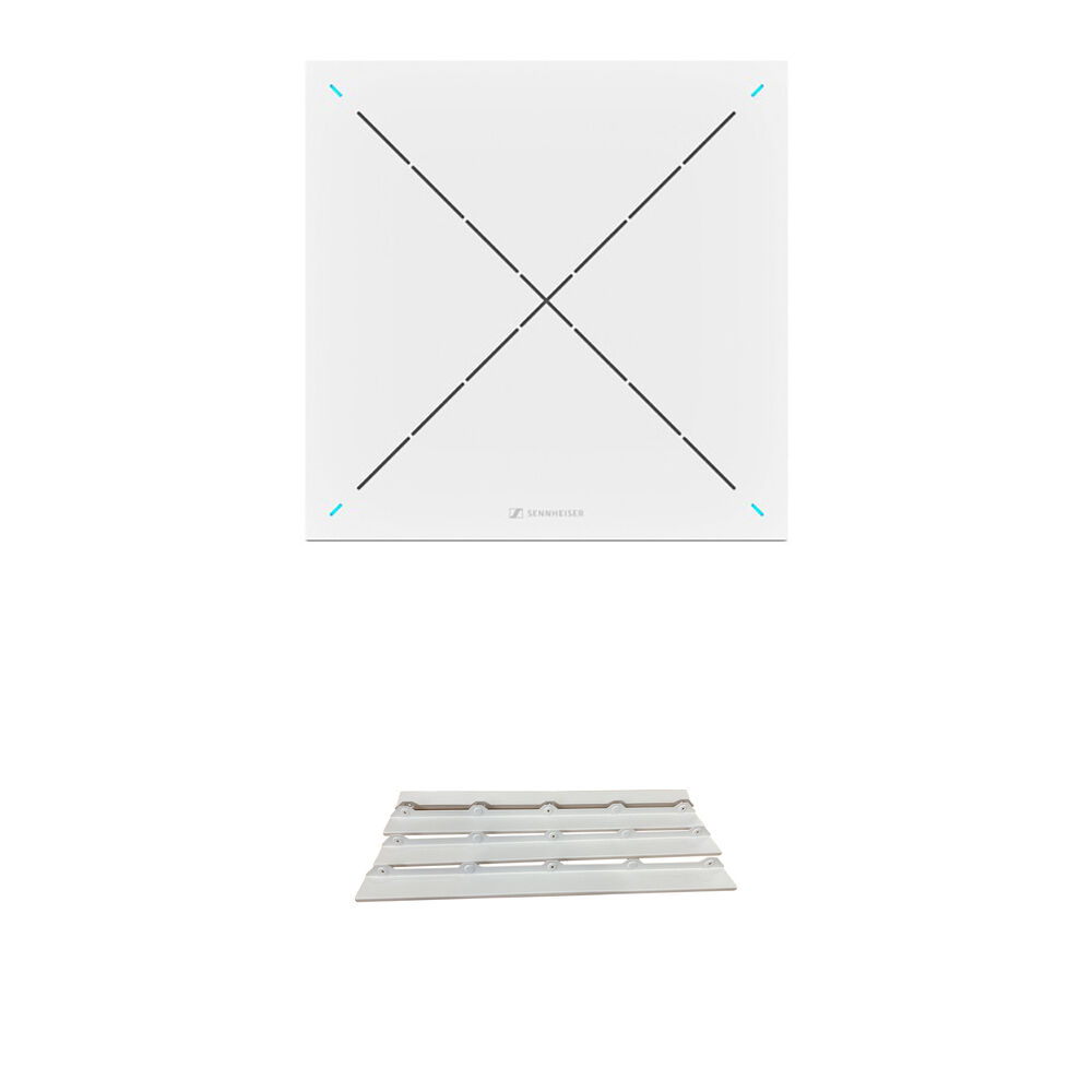 Micrófono de Techo Sennheiser TeamConnect SL con Array de 2 Micrófonos y Soportes de Extensión para
