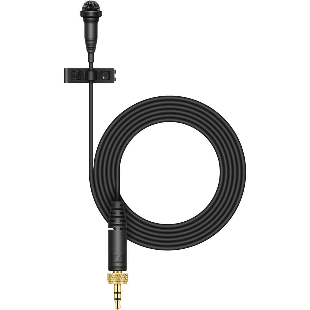 Micrófono Lavalier Omnidireccional Sennheiser ME 2 con Conector de 3.5mm Bloqueable (Negro) - Ideal