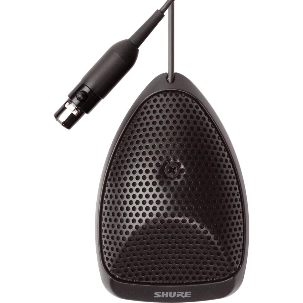 Shure MX391 Microflex Micrófono de Superficie Cardioide (Negro) - Patrón Cardioide, Sin Interruptor
