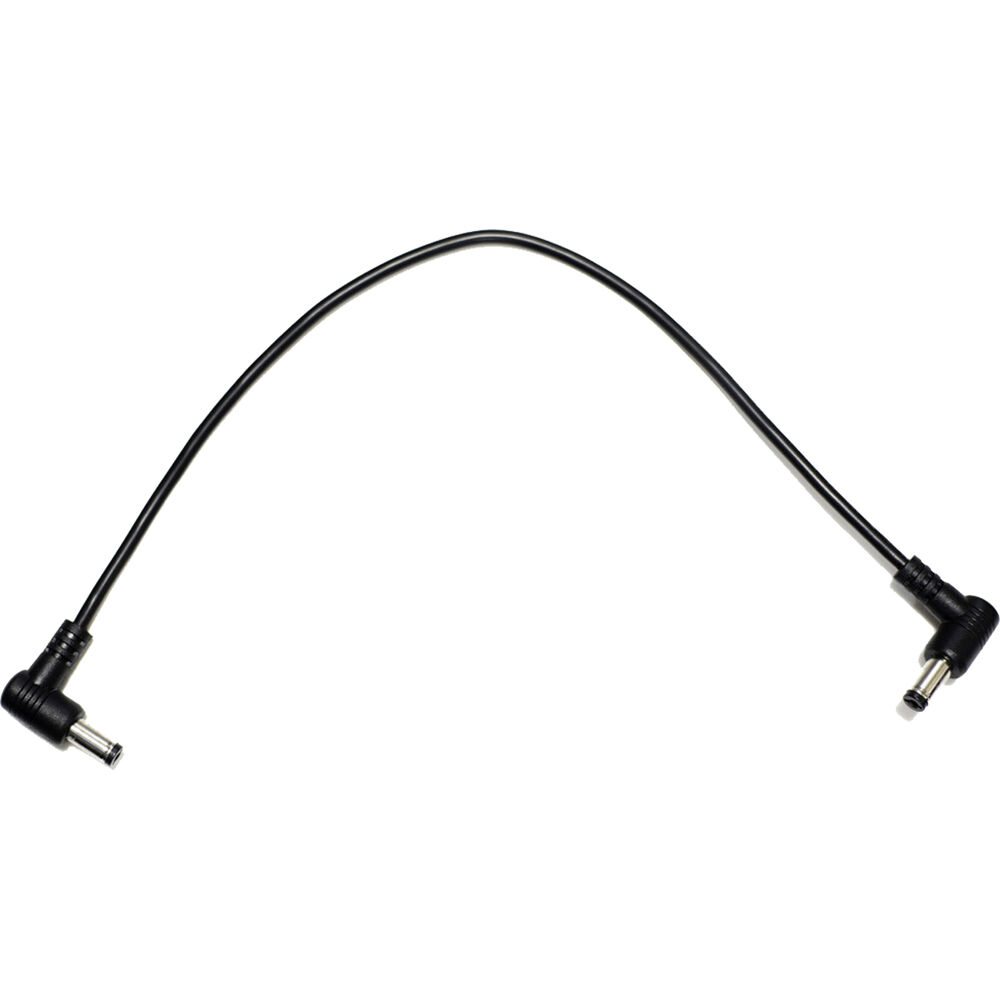 Cable de Alimentación de Barril en Ángulo Recto 4ms (11"") - Conectores de Barril en Ángulo Recto en