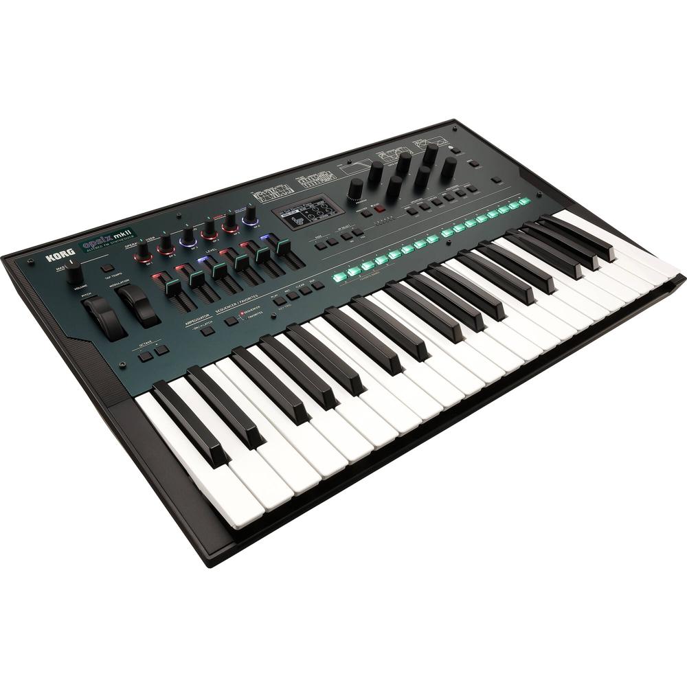 Korg opsix mkII: Sintetizador FM Alterado con 6 Operadores, 64 Voces, Teclado de 37 Notas y Efectos