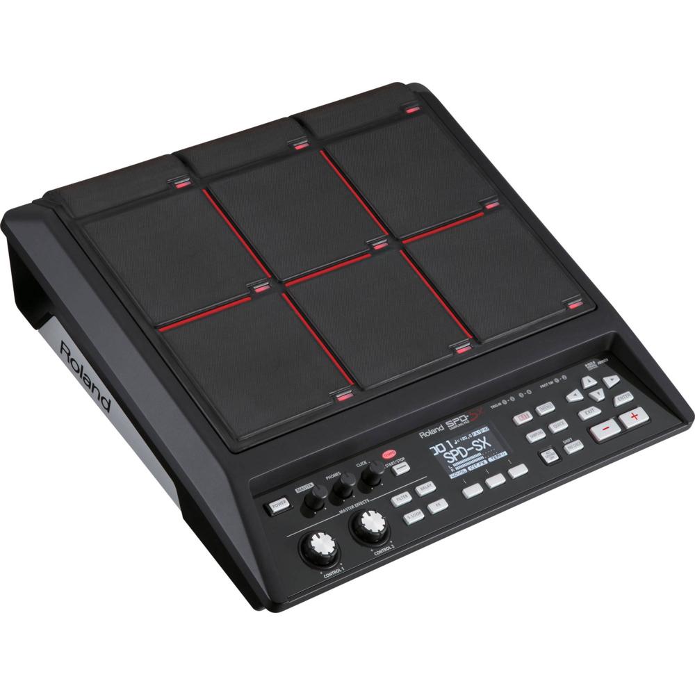 Roland SPD-SX Pad de Muestreo con 4GB de Memoria Interna (Negro) - 9 Pads Sensibles a la Velocidad,