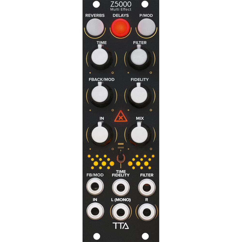 Procesador de Multi-Efectos TipTop Audio Z5000 para Eurorack (8 HP, Negro) - 24 Efectos, Parámetros