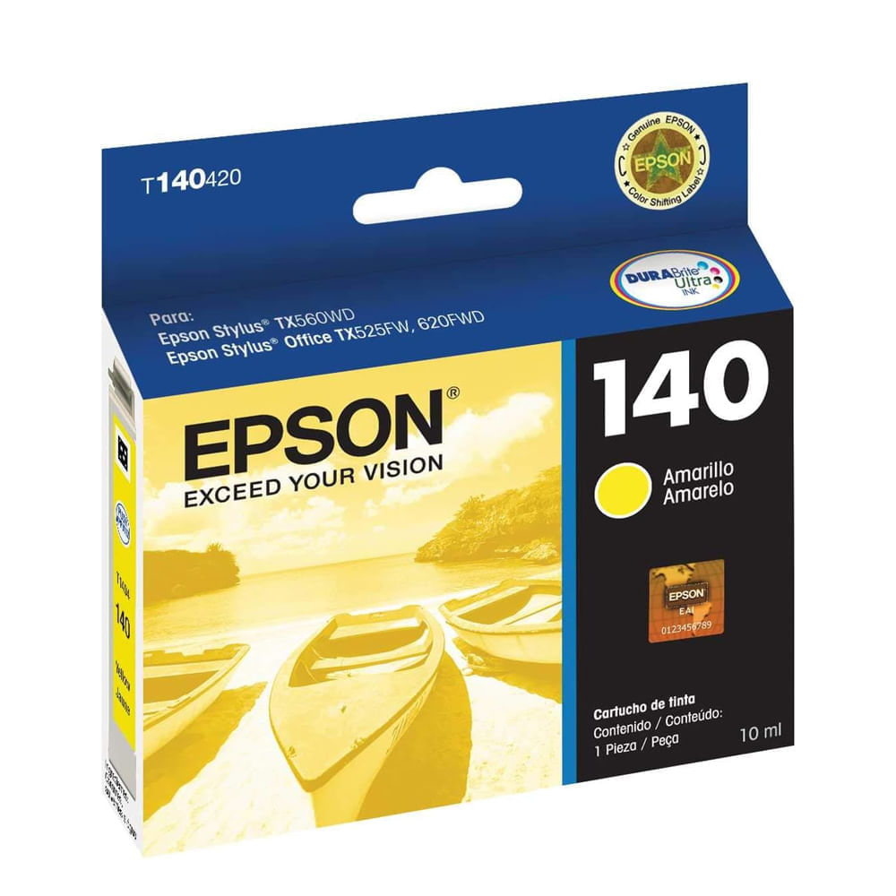 TINTA EPSON T140420-AL YELLOW PARA TX525FW