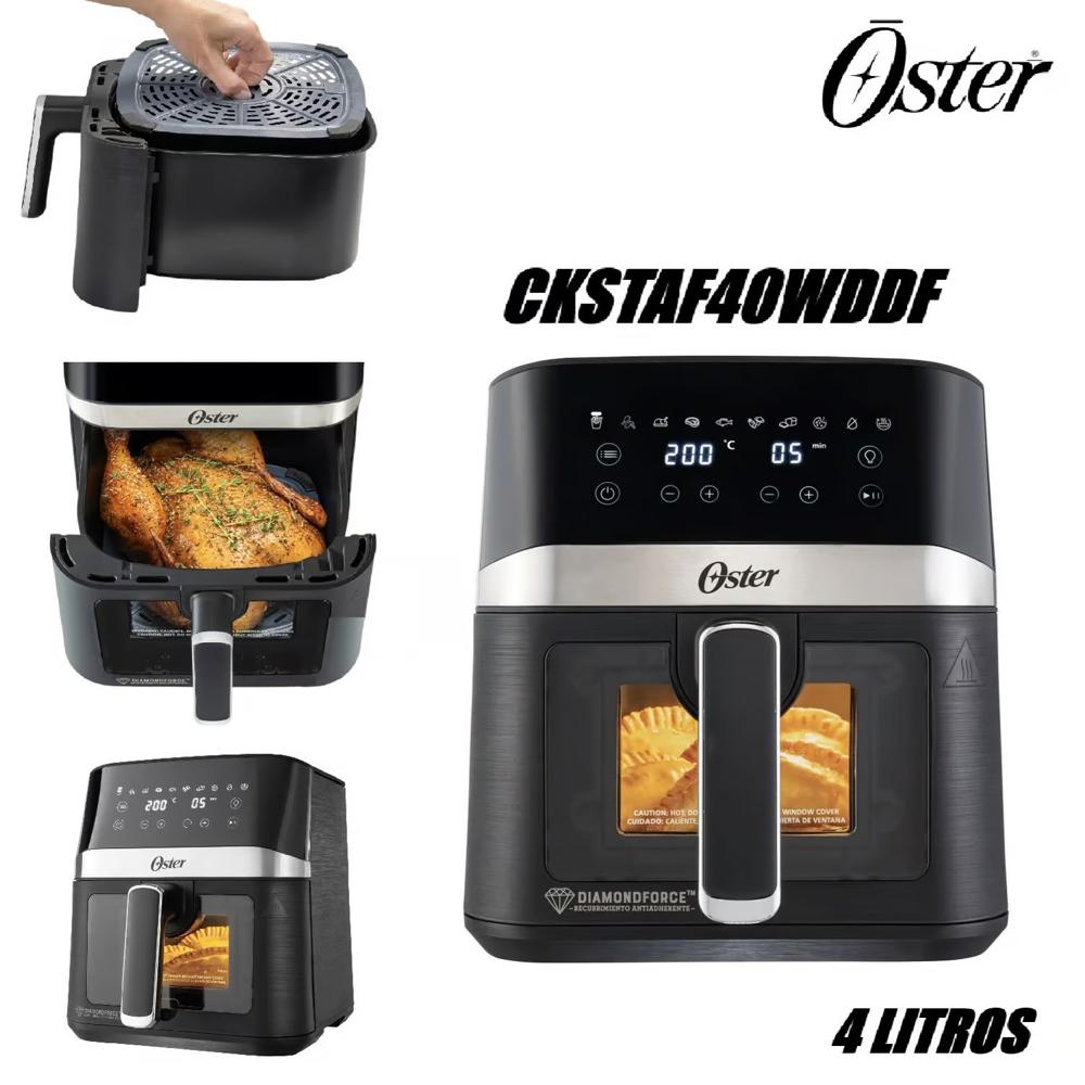 Freidora de Aire Digital OSTER 4L CKSTAF40WDDF Negro