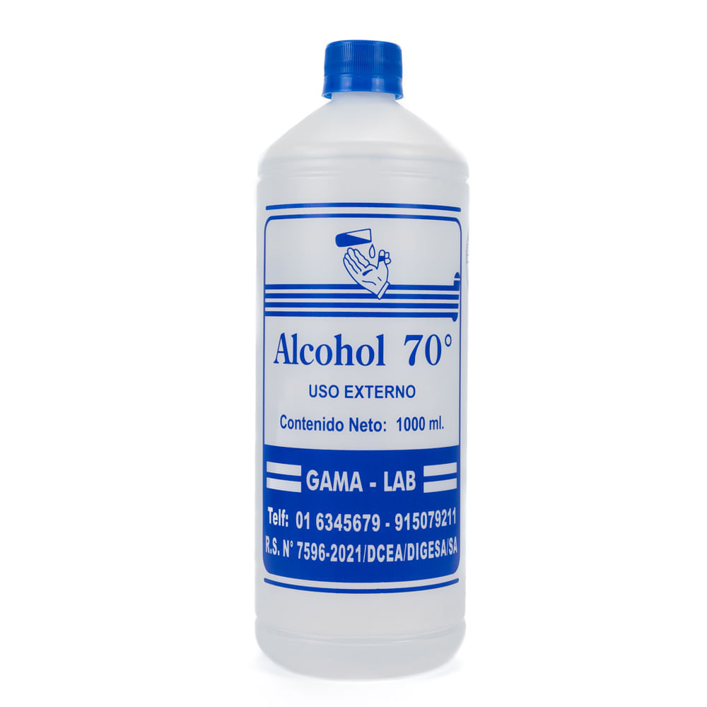 Alcohol GAMALAB 70° de 1 LITRO