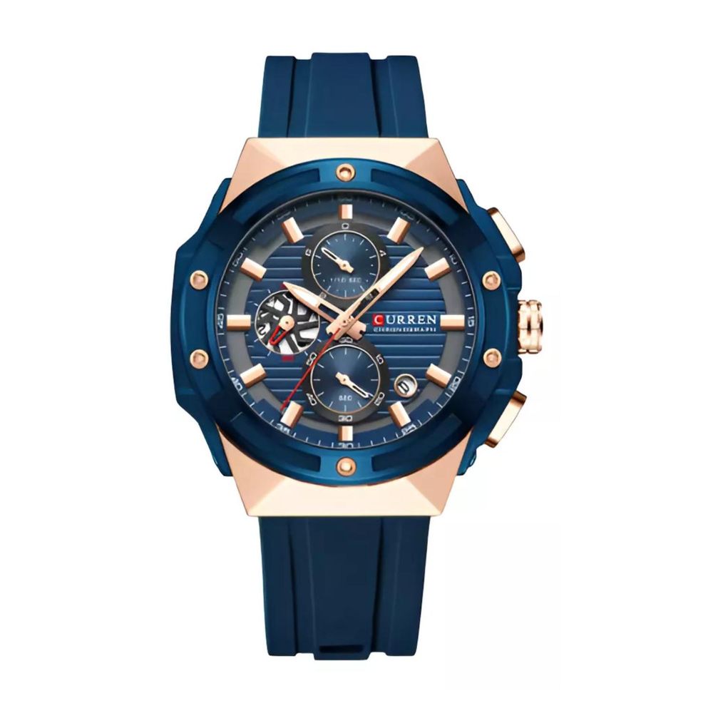 Reloj Curren Kree0904 Hombre Azul Ánálogo