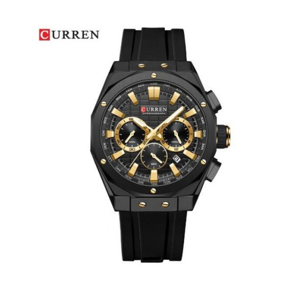 Reloj Curren Kree1203 Hombre Negro Ánálogo
