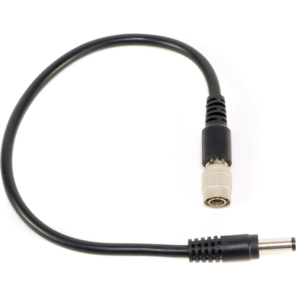 Cable de Alimentación Hirose Recto a DC 2.1 x 5.5mm (11.75"") para Lectrosonics Wireless y Sound-Bag