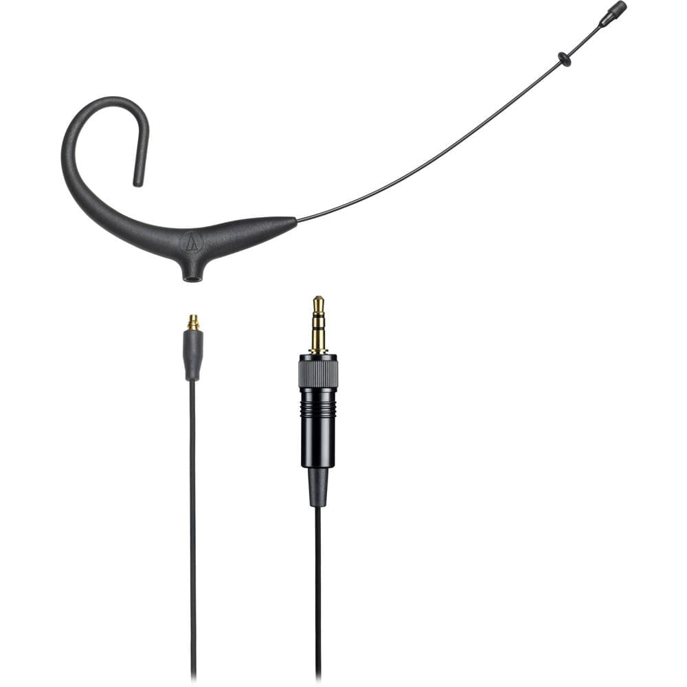 Audio-Technica BP892xCLM3 Auricular Omnidireccional con Cable Desmontable y Conector cLM3 (Negro) -