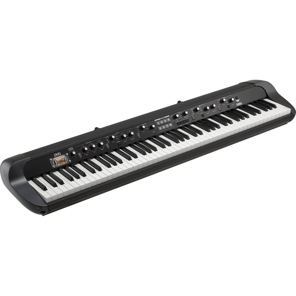 Korg SV-2 Piano de Escenario Vintage de 88 Teclas (Negro) - 72 Sonidos de Piano y Teclados Vintage,