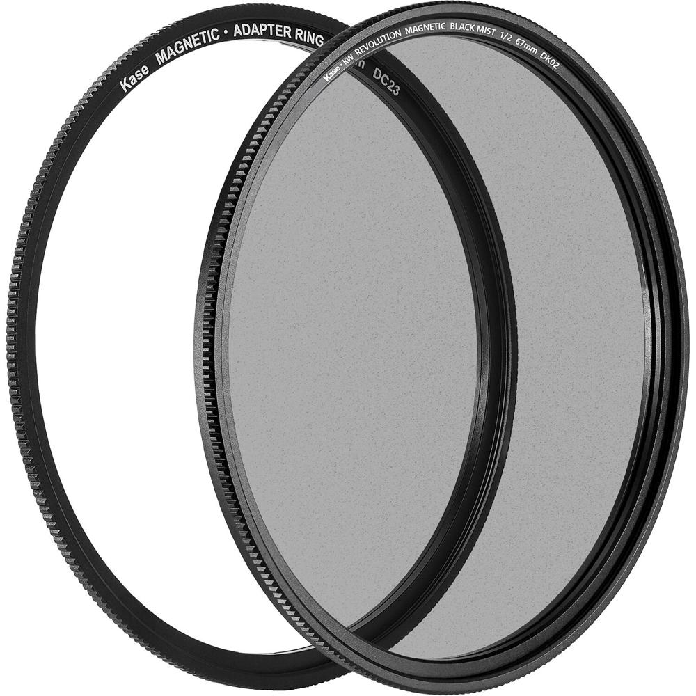 Filtro Kase Black Mist con Anillo Adaptador (67mm, Grado 1/2) - Compatible con Kase Revolution y Kas