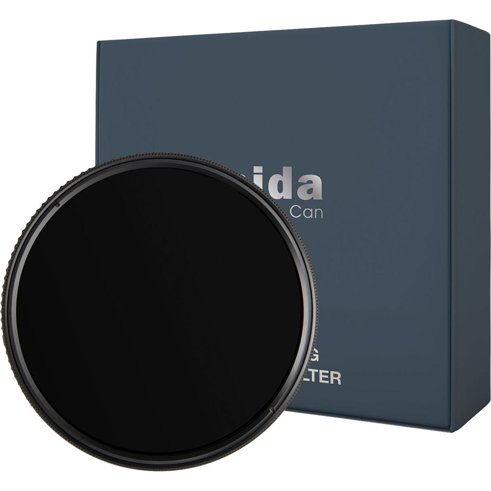 Filtro ND Variable Haida Pro II (72mm, 1.5 a 5 pasos) - Densidad Óptica Variable 0.5 a 1.5, Cristal