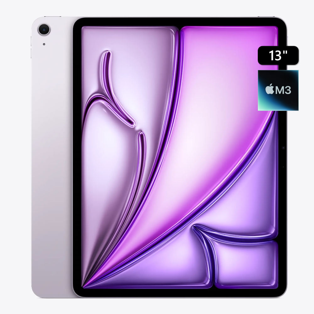 iPad Air 13"" (2025) Chip M3 WiFi + Celular 128GB | Purple