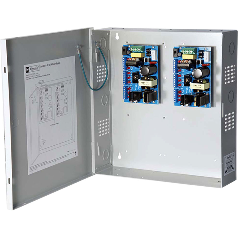 Fuente de Alimentación DC CCTV ALTRONIX para 18 Salidas Protegidas PTC de Clase 2