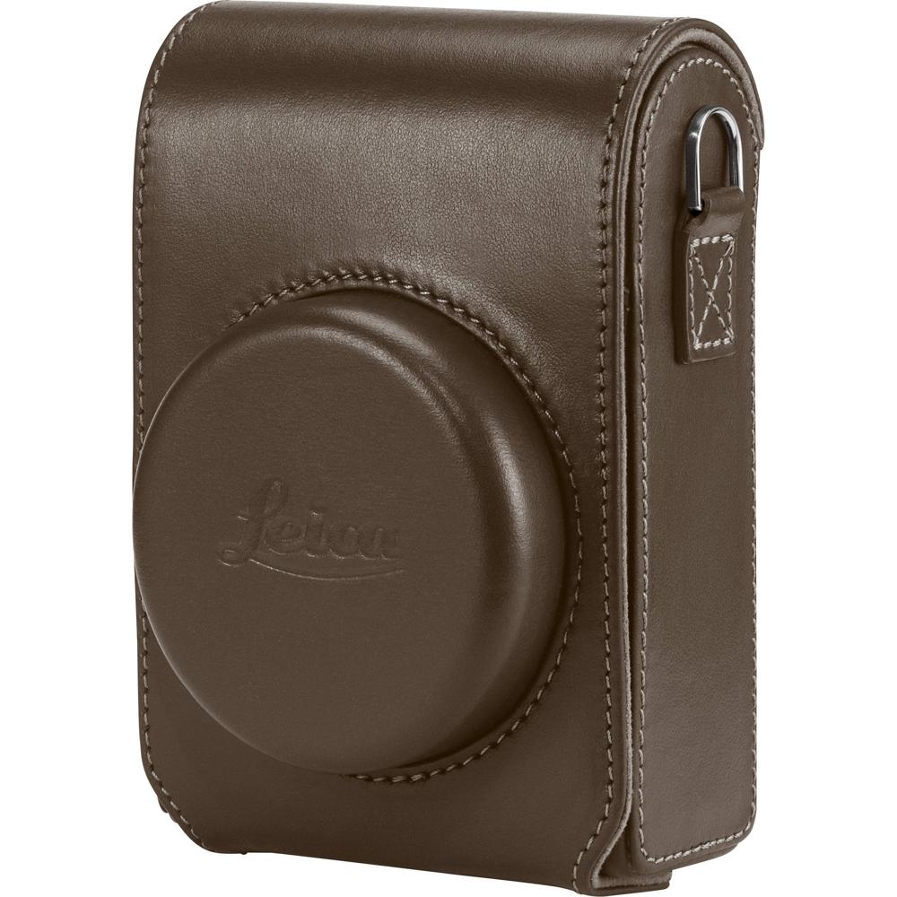 Funda de Cuero para Cámara Leica C-Lux (Taupe) - Incluye Correa a Juego