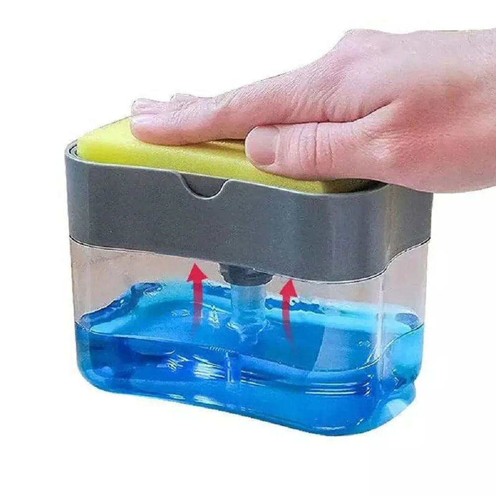 Dispensador de Jabón Líquido con Esponja - Soap Pump